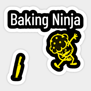 Baking Ninja Sticker